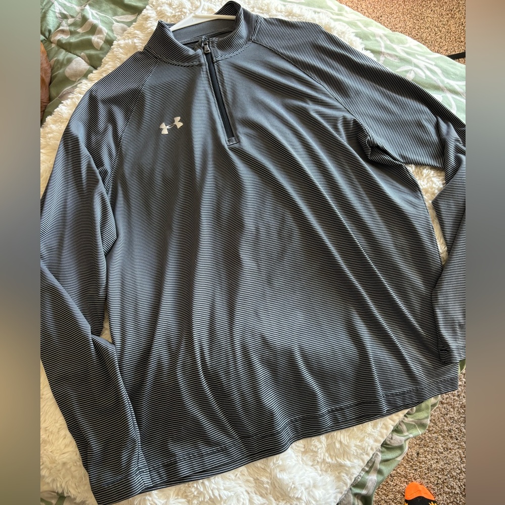 Under armour three quarter zip